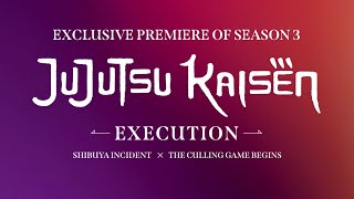 JUJUTSU KAISEN: Execution előzetes