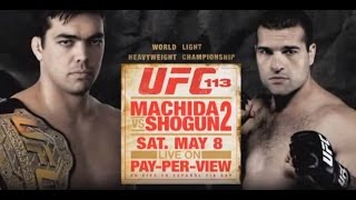 UFC 113: Machida vs. Shogun 2 előzetes