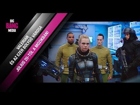 Valerian és az ezer bolygó városa előzetes magyar szinkronnal
